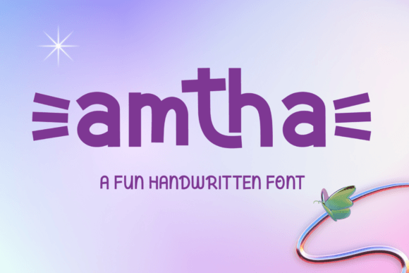 Amtha: The Creative Script Amp Typeface for Bold Web Design