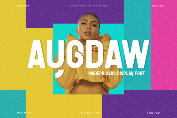 Ayodaw: The Bold Sans Serif Font for Handmade Branding