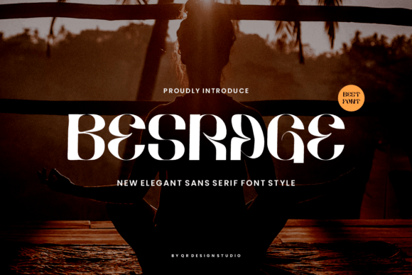 Besrage: A Bold Serif Typeface for Modern Web Design