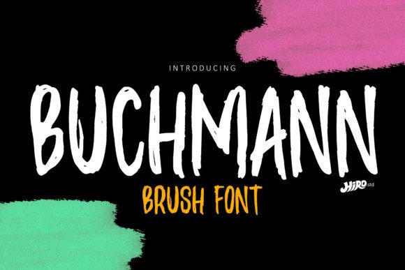 Buchmann: The Sweet Script Font for Handmade Products