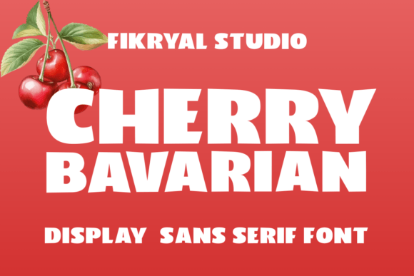 Cherry Bavarian: The Bold Typeface for High-Impact Campaigns