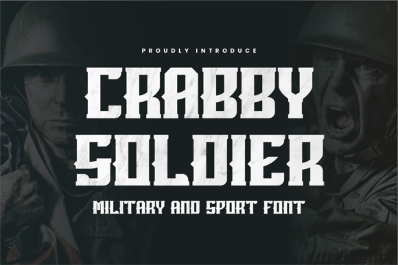 Crabby Soldier: The Bold Serif Font That Elevates Your Brand Identity
