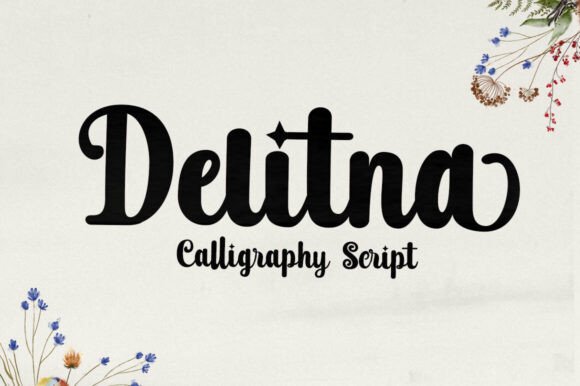 Delitna Typeface Review: A Script for Modern Web Design
