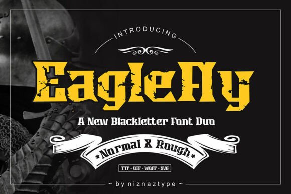 Eaglefly Typeface: A Bold Choice for Small Business Branding