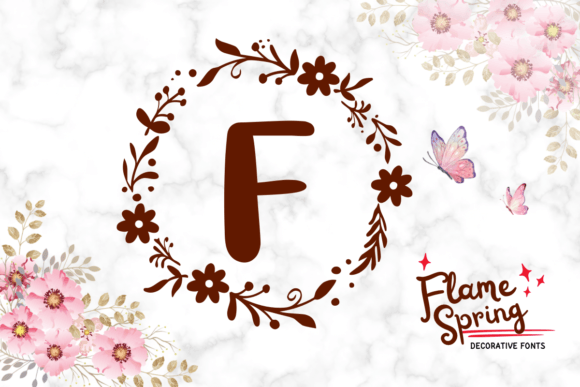 Frame Spring: A Playful Typeface for Creative Web Projects