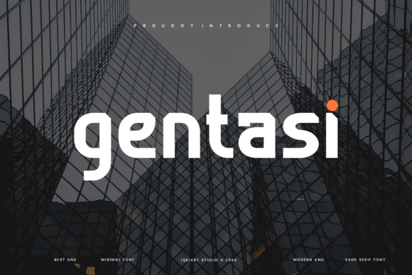 Gentasi: The Bold Sans Serif Typeface for High-Impact Campaigns
