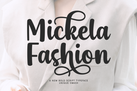 Mickela Fashion: The Elegant Script Typeface for Modern Web Design
