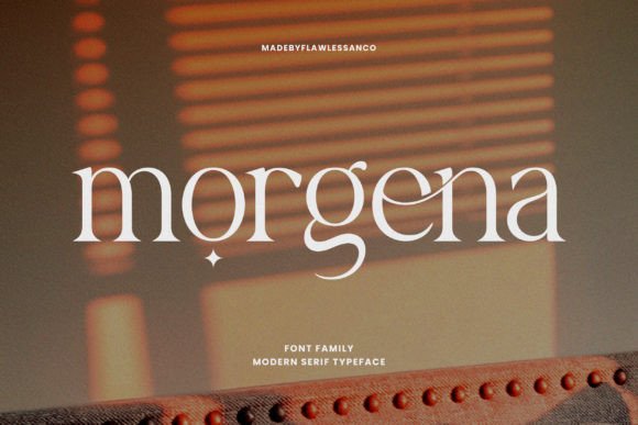 Morgena: The Premium Serif Font for Polished Brand Identity