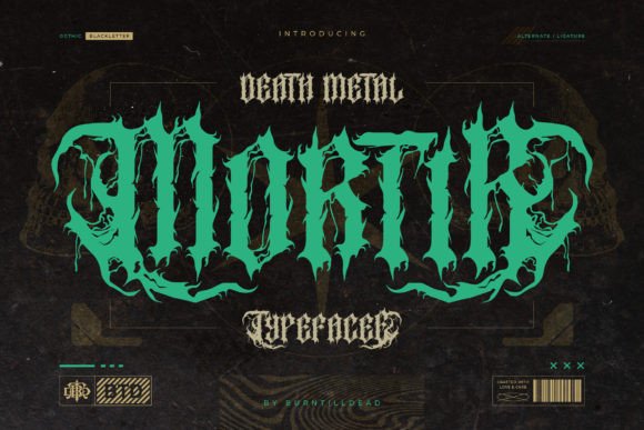 Mortir Typeface Review: A Bold Blackletter for Heavy Branding