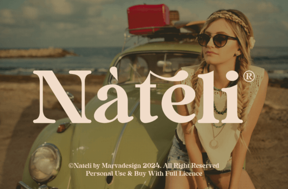 Nateli: The Elegant Serif Typeface for Modern Web Design