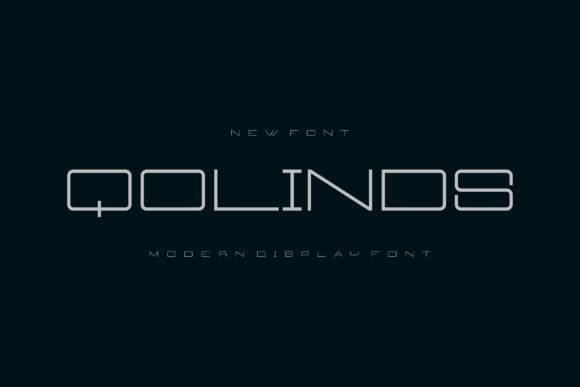 Qolinds: A Futuristic Sans Serif Font for Bold Branding Projects