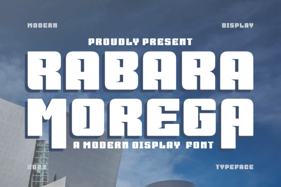 Rabara Morega: The Bold Sans Serif Typeface for Modern Web Design