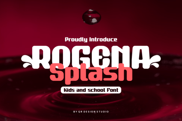 Rogena Splash: A Bold Sans Serif for Real Branding Projects