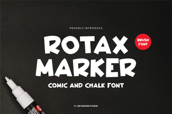 Rotax Marker: A Bold Typeface for Modern Digital Branding