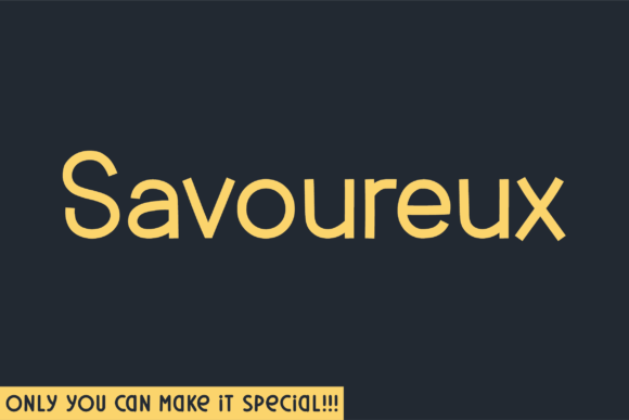 Savoureux Typeface Review: A Handwritten Sans Serif for Modern Brands