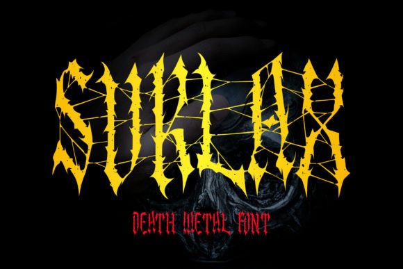 Suklax: The Bold Blackletter Typeface for High-Impact Campaigns