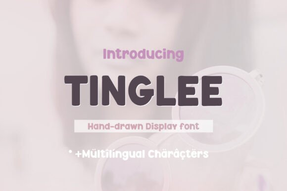 Tinglee: The Handwritten Display Font for Editorial Projects