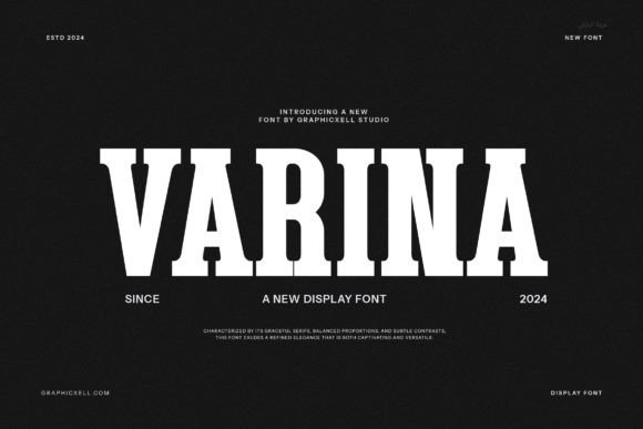 Varina: The Bold Serif Typeface That Elevates Campaign Headlines