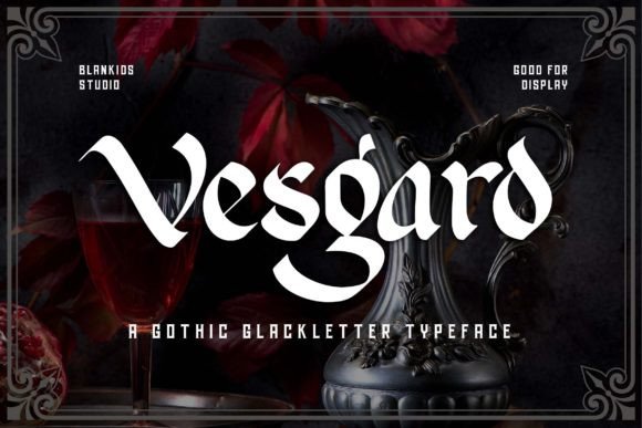 Vesgard: The Gothic Typeface That Transforms Handmade Branding