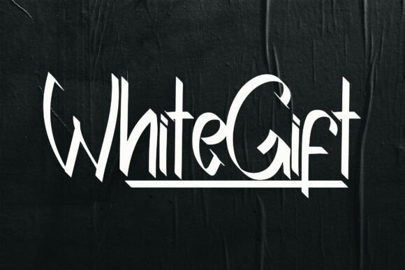 White Gift: The Bold Typeface That Elevates Campaign Visuals