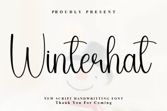 Winterhat: The Playful Script Font for Modern Editorial Design